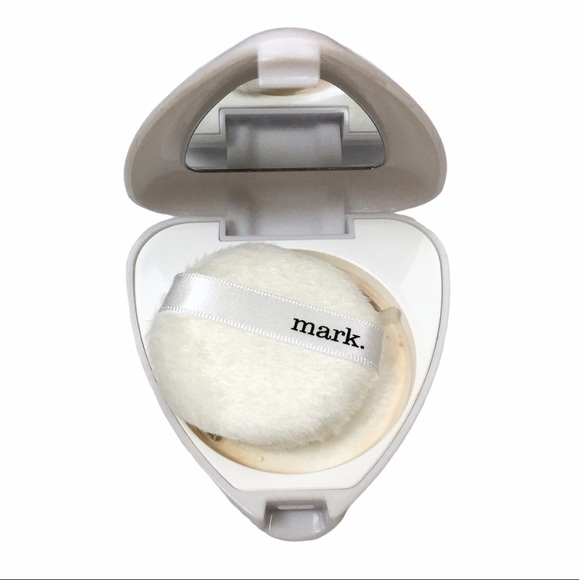 mark. Powder-Matic Go Anywhere Loose Powder Compact Mirror Puff Shade Medium - Picture 5 of 11